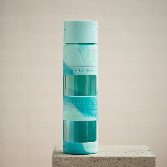 lululemon athletica Other - Lululemon Pure Focus Glass Water Bottle